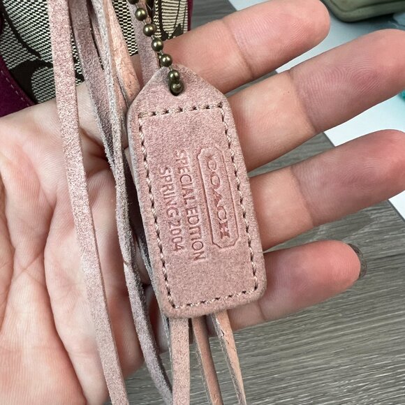 Coach RARE special edition spring 2004 poppy applique Bag - Picture 5 of 7